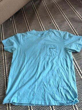 Patagonia Men’s Short-Sleeve Pocket Tee — Aqua Blue